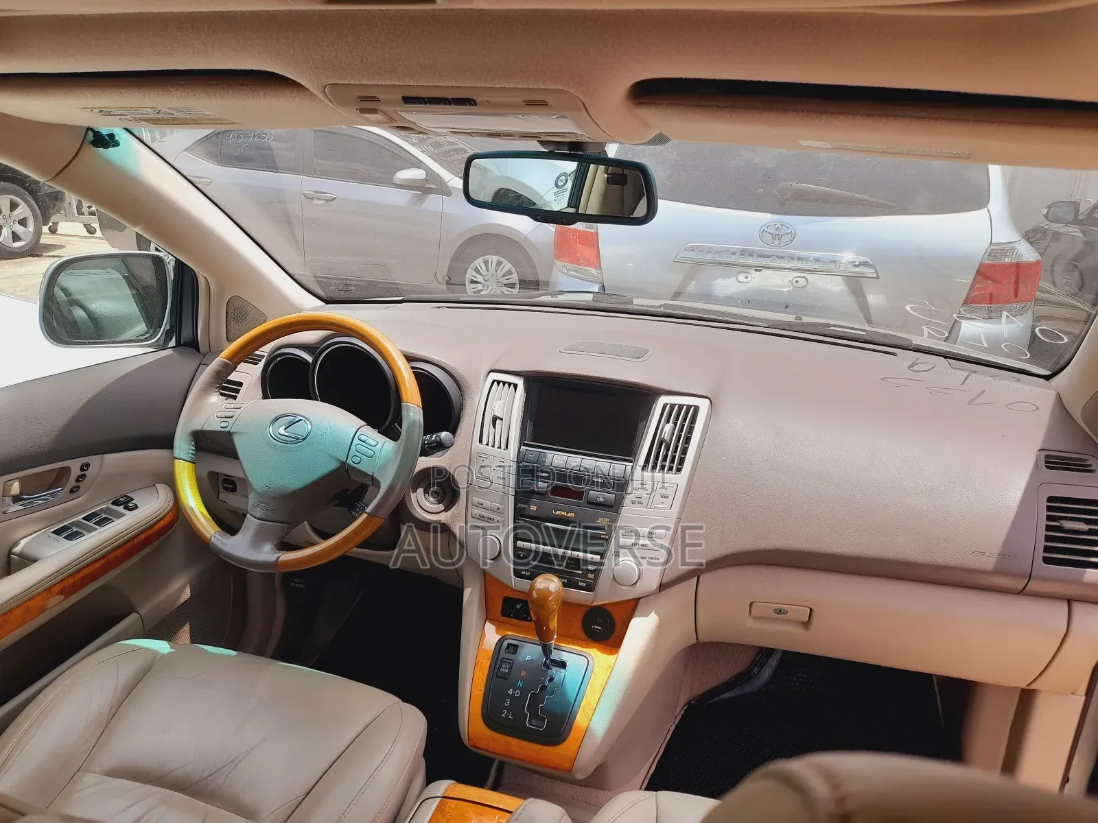 Lexus RX 350 2007 Green