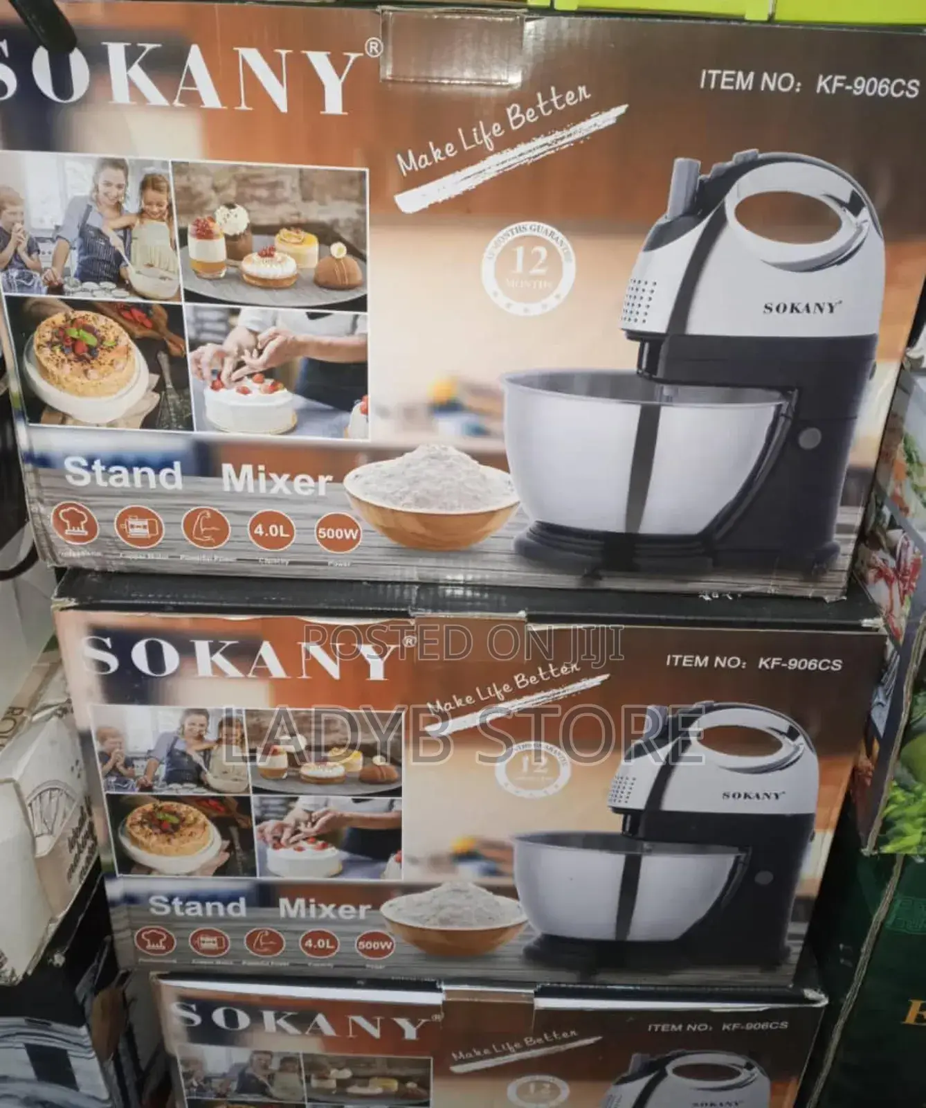 4l Sokany Cake Mixer