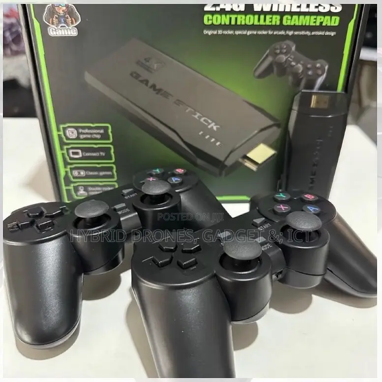 Game Stick Over 3000 Retro Game With 2 Pad. Konami
