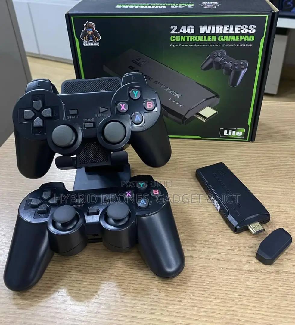 Game Stick Over 3000 Retro Game With 2 Pad. Konami