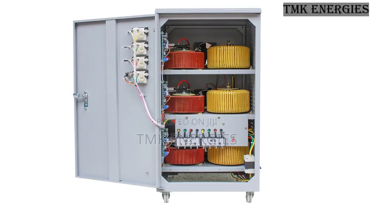 100kva Rilsopower Three-phase Servo Stabilizer Sjw