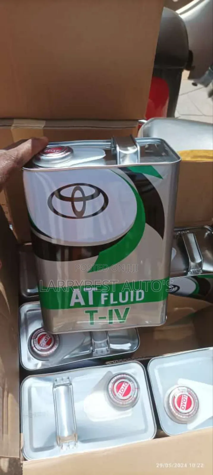 Toyota T-Iv Green Automatic Transmission Fluid 4lt