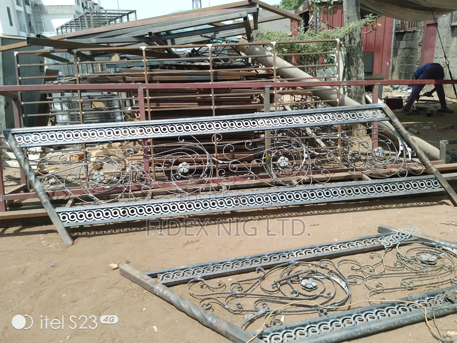Wrought Iron Handrail