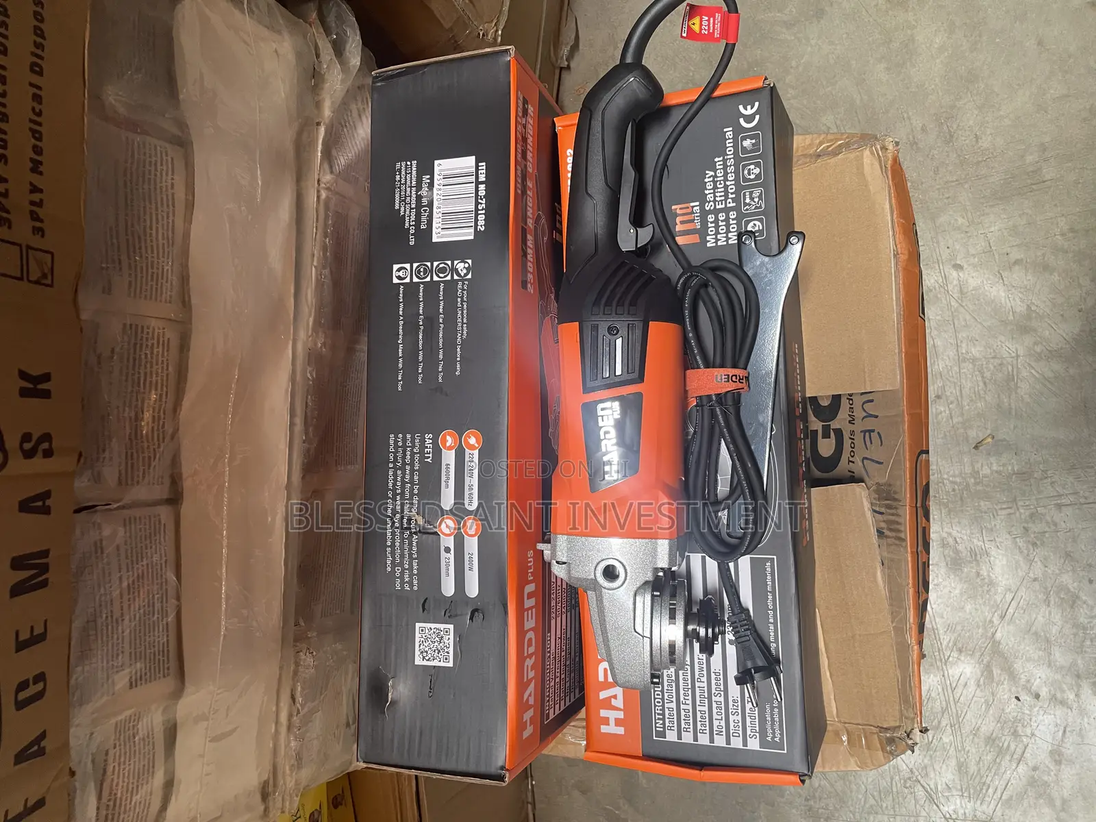 Harden Grinding Machine 2400w