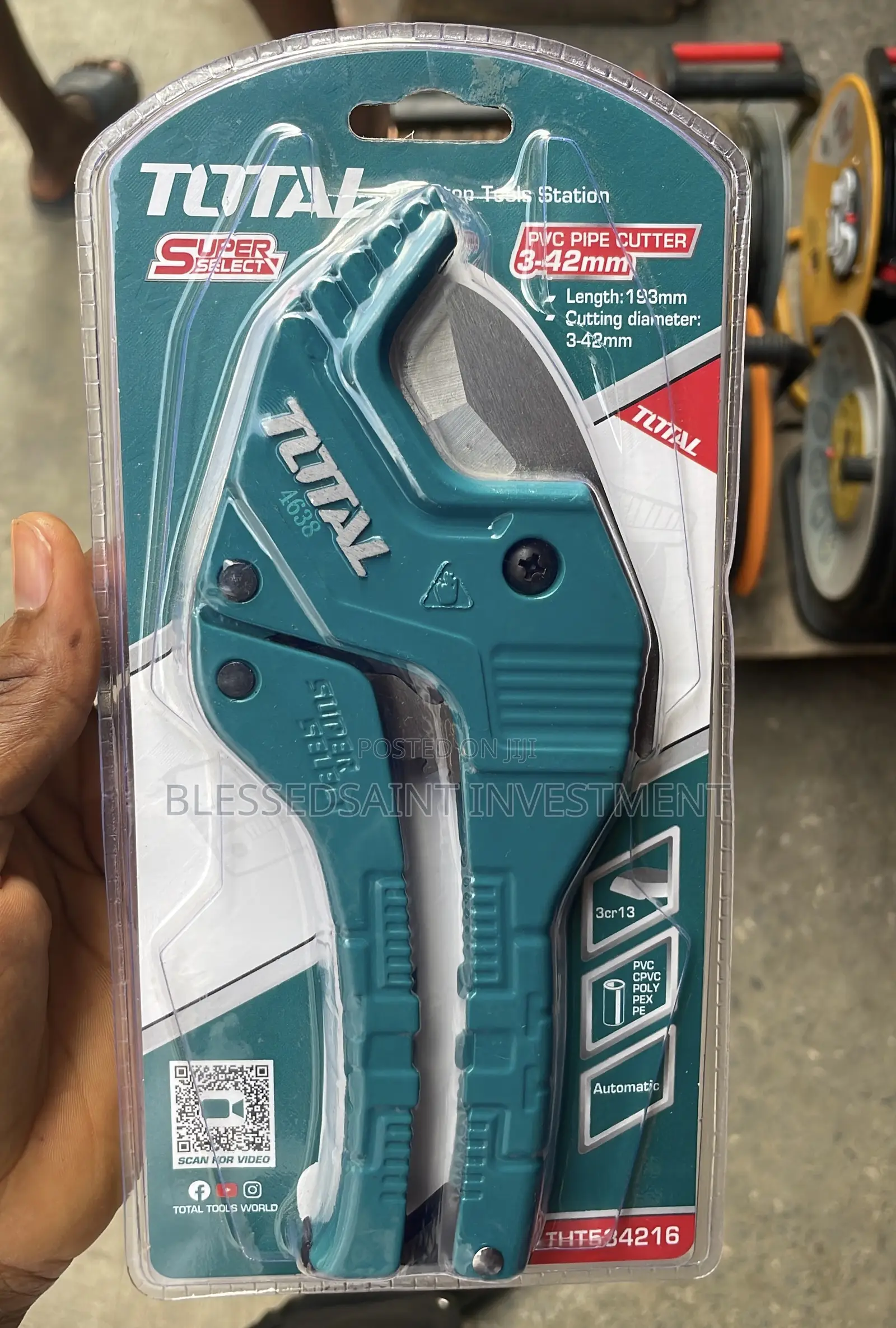 Total PVC Pipe Cutter 3-42mm