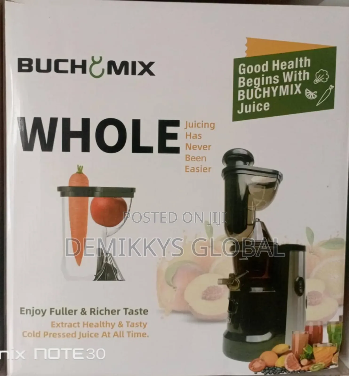 Buchymix Masticating Cold Press Juicer Bj150
