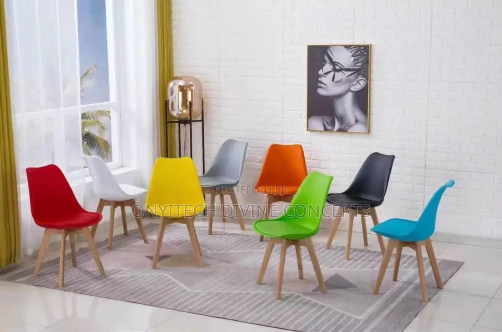 Portable Restaurant/Dining Chair Muti Coloured