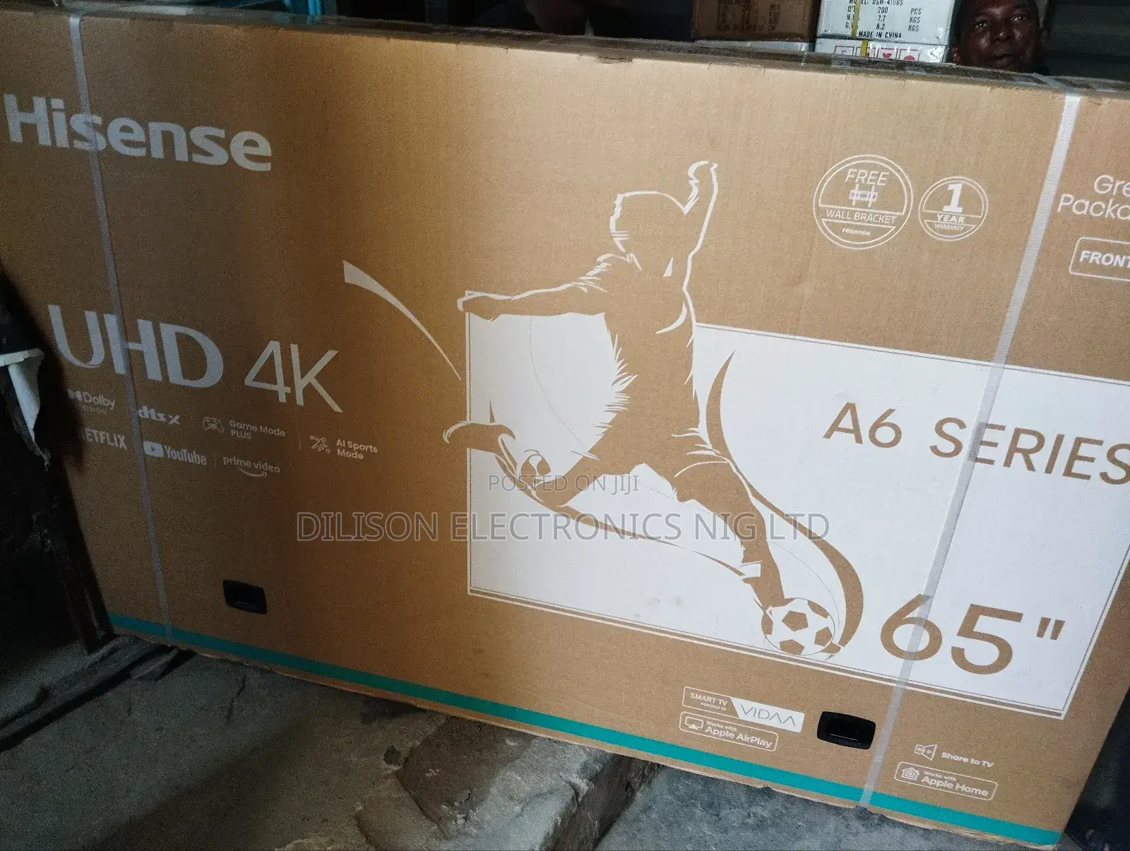 Brand New Hisense 65inches Tv