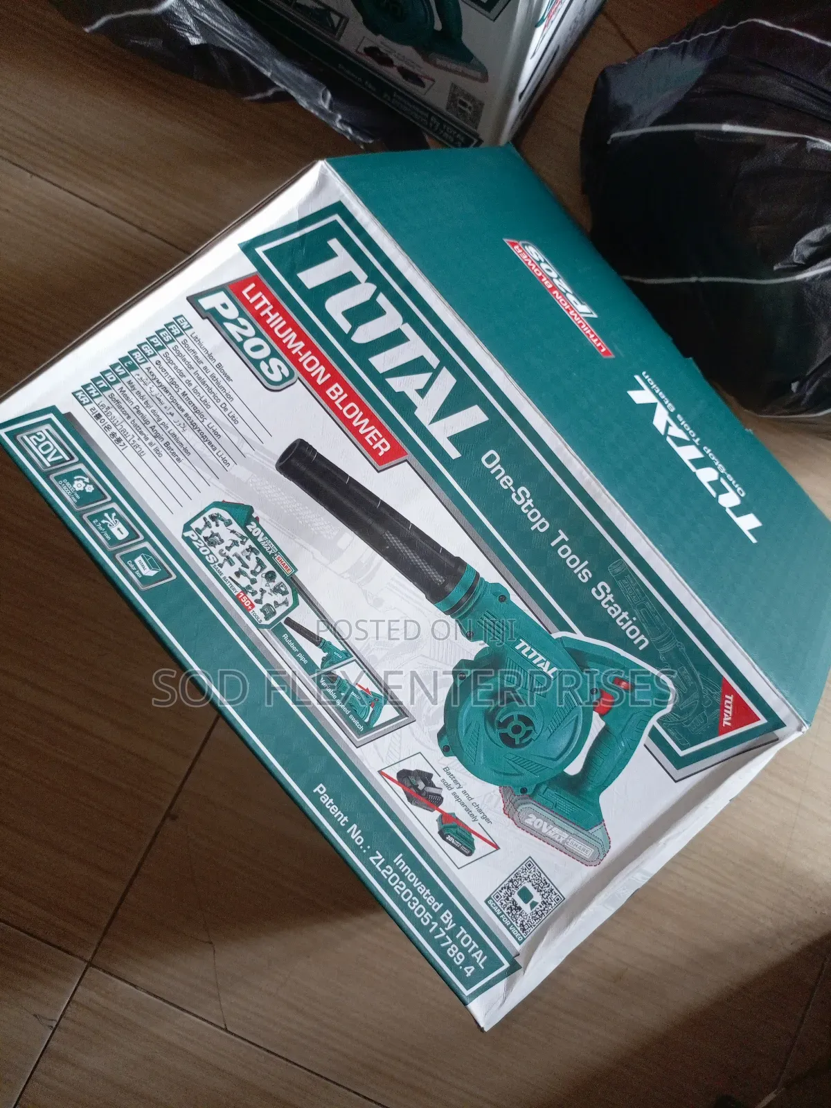 20 Volts Total Industrial Air Blower With Battery&Charger