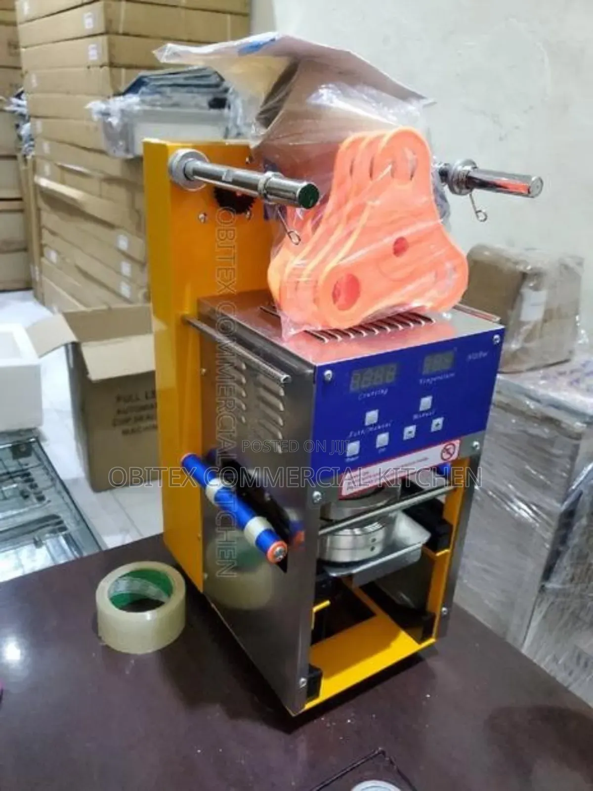 Automatic Cup Sealer Machine Is Available for Sale