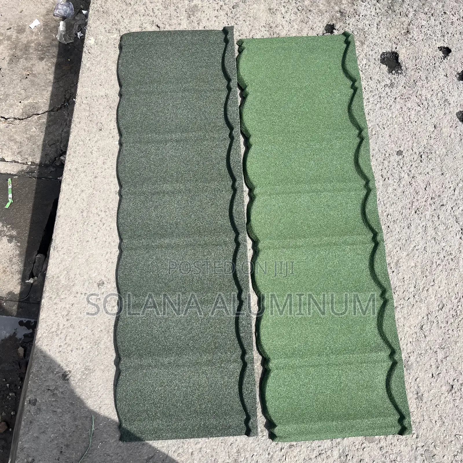 Thick Green Bond Stone Coated Gerard Rooftiles