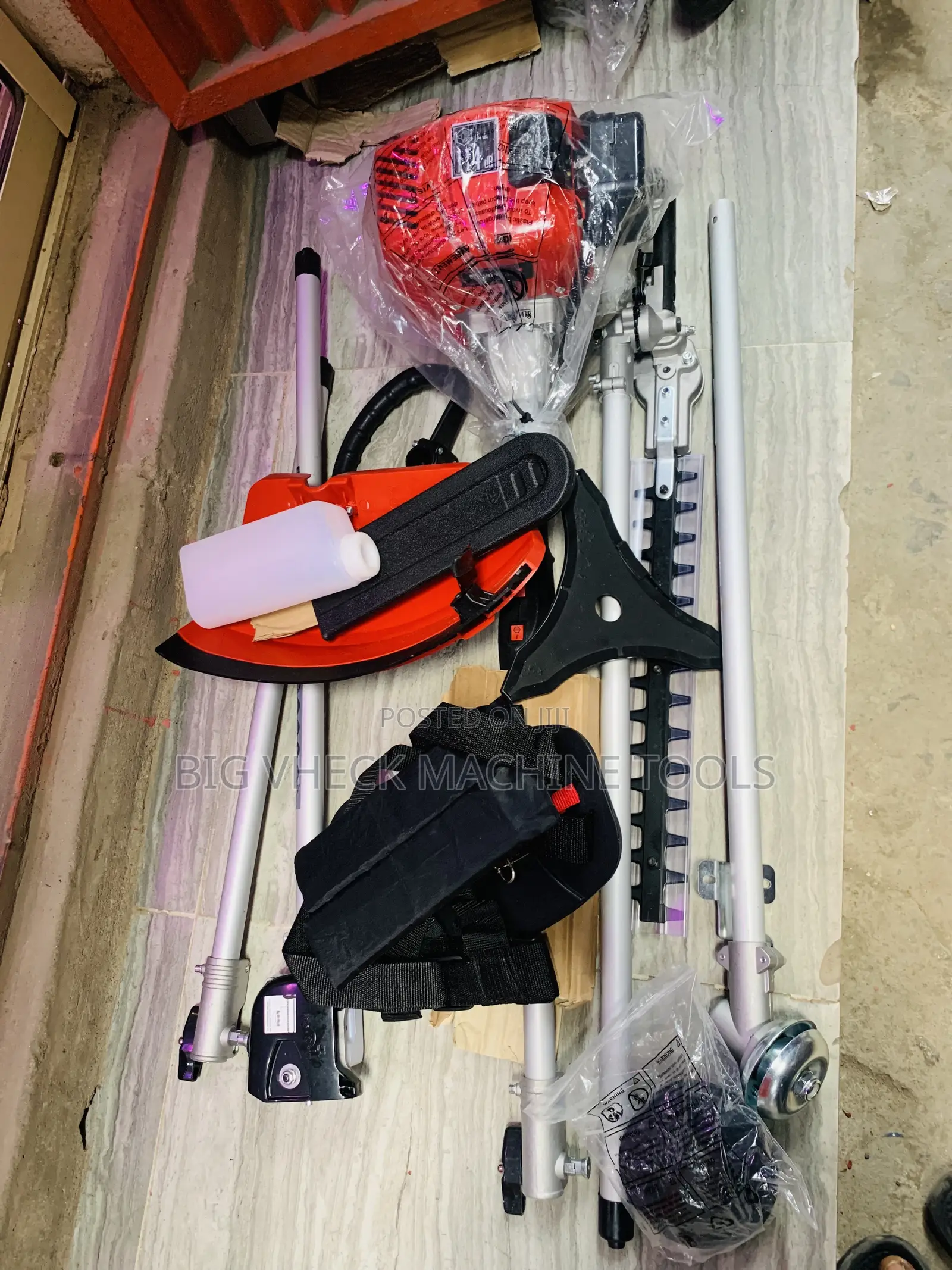 Bush Cutter Machine With Baldes,Auto Cut and Hedge Trimmer