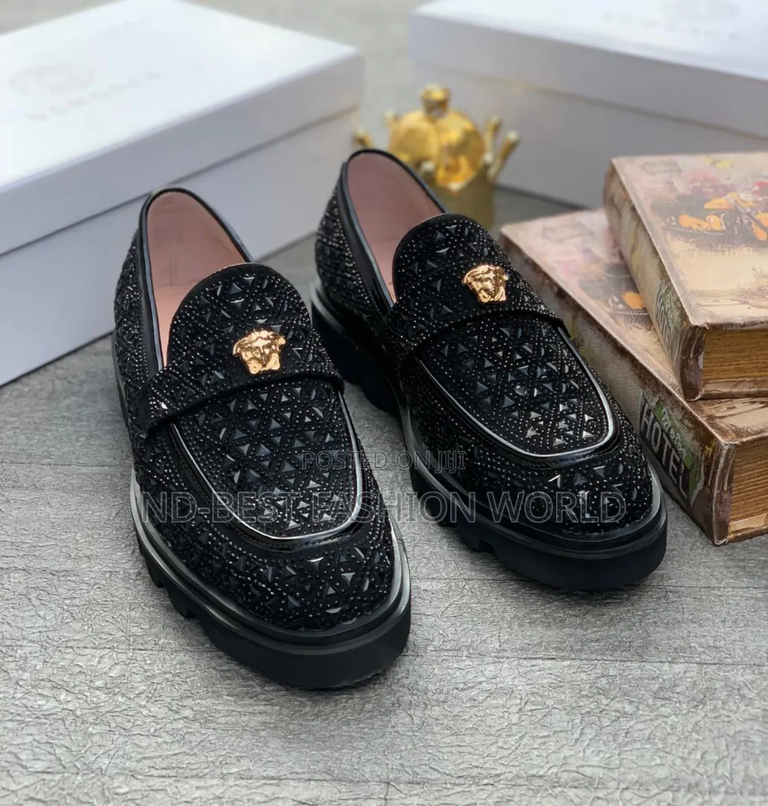 Versace Leather Shoes