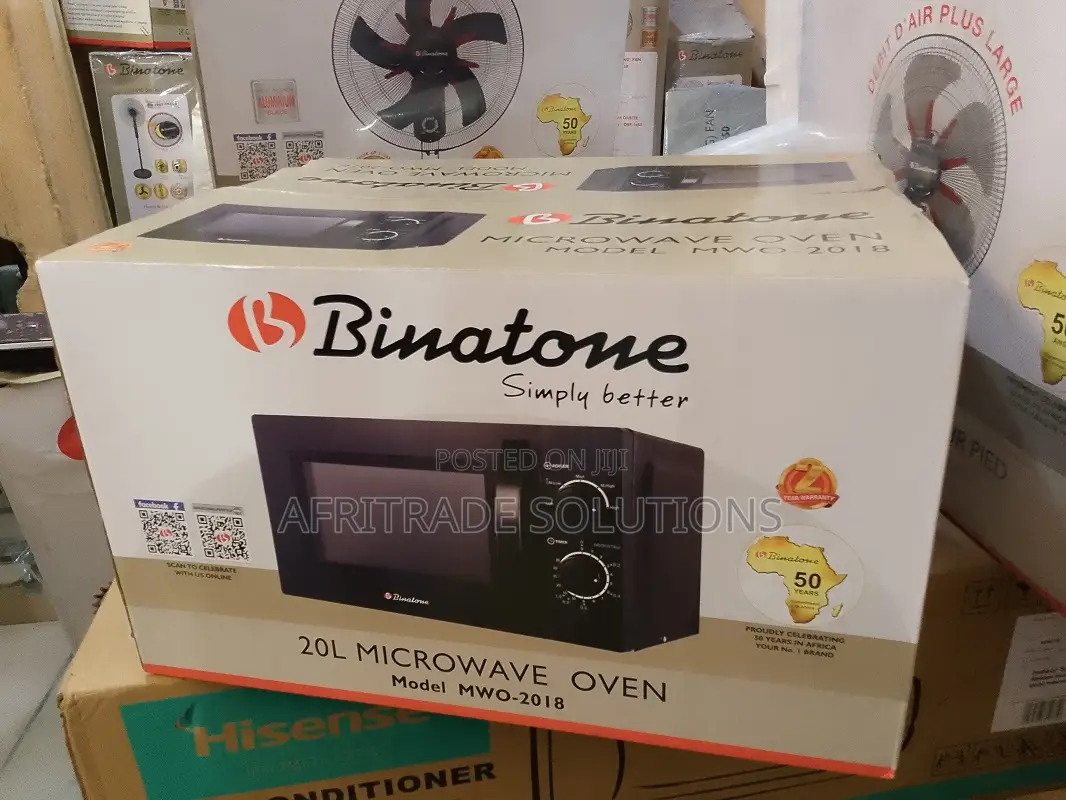 Binatone 20litres Elegant Stylish Microwave Oven Mwo-2018