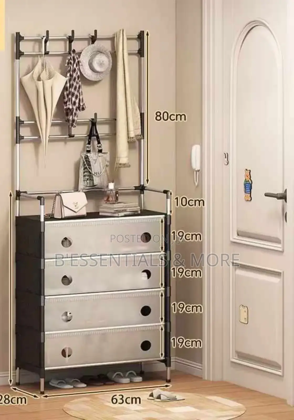 Shoe and Hat Rack