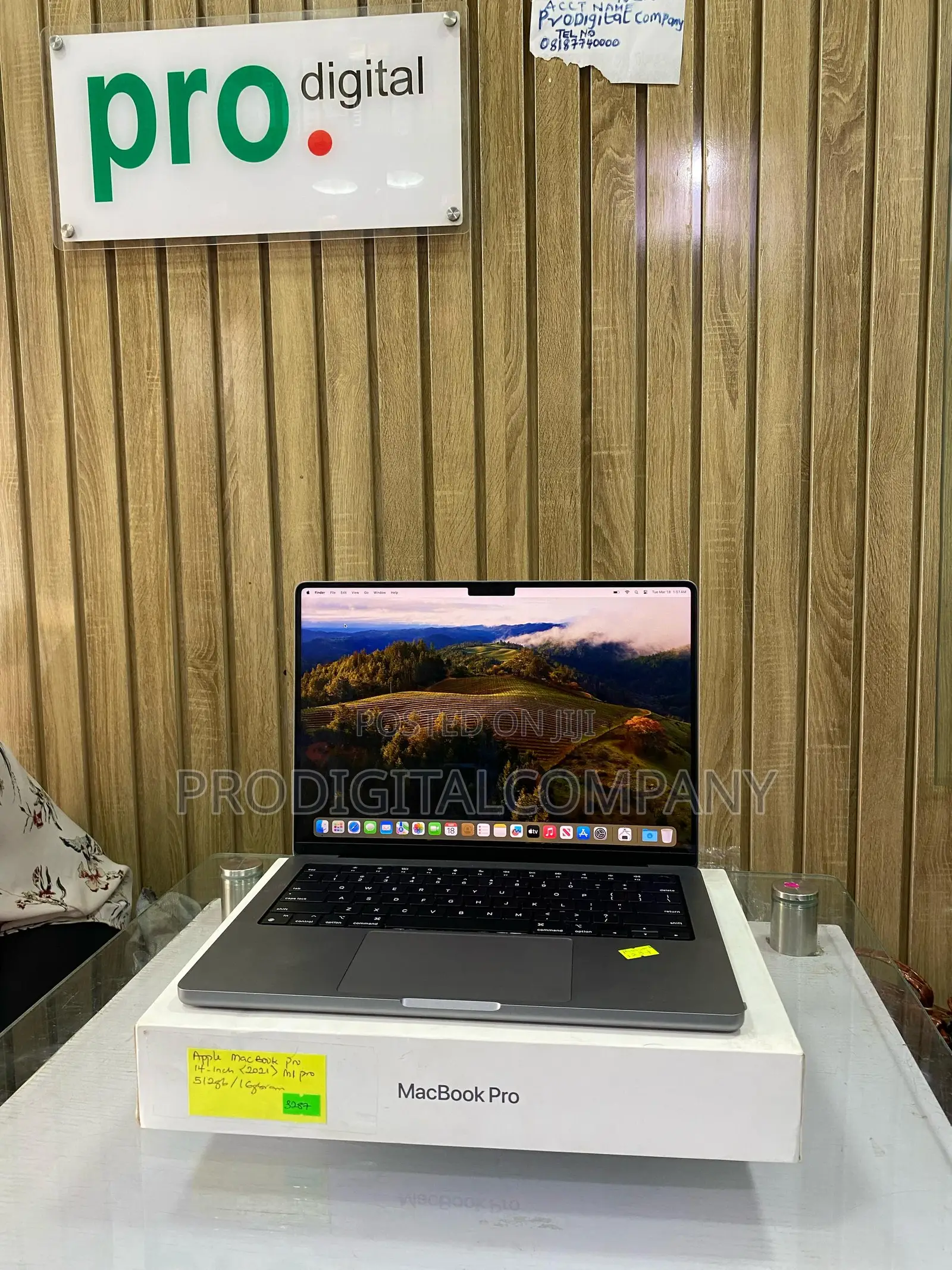 Laptop Apple MacBook Pro 2021 M1 16GB Apple M1 Pro SSD 512GB