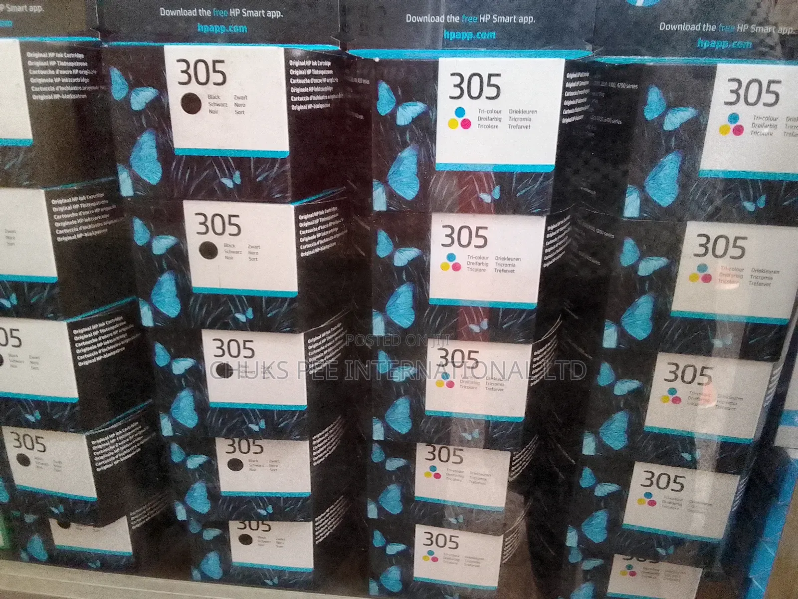 Hp 305 Tricolour and Black Original Ink