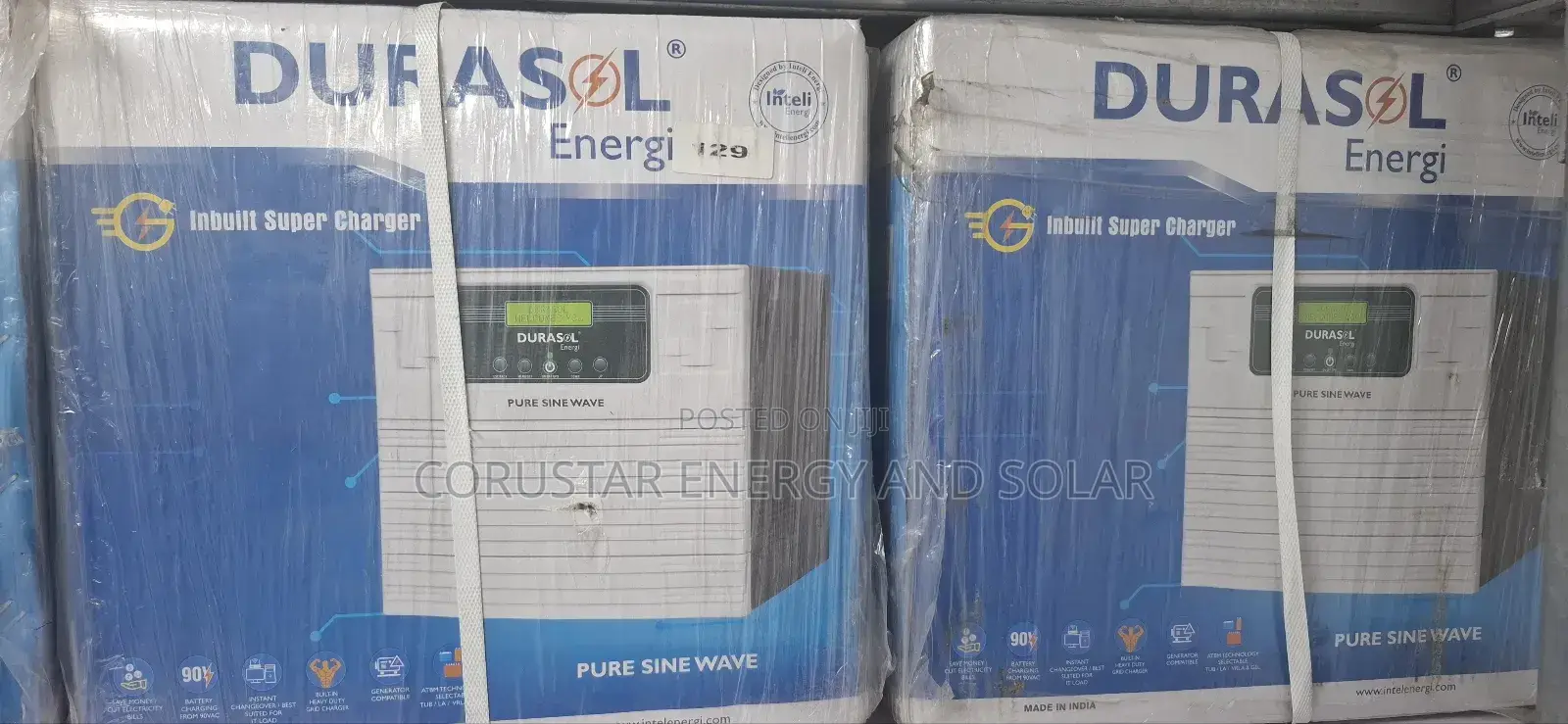 2750va/24v Durasol Energi Inbuilt Super Charger Inverter