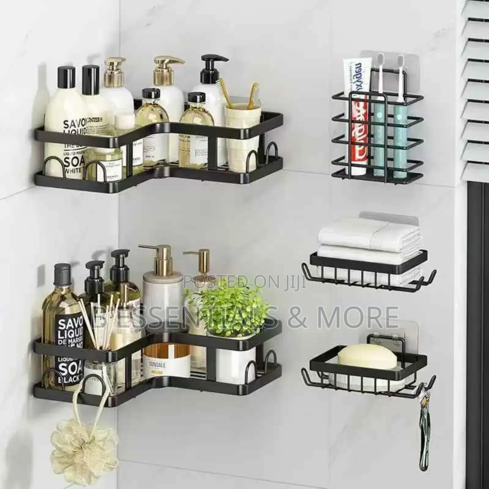 5 in 1 Corner Shower Caddy Organizer.