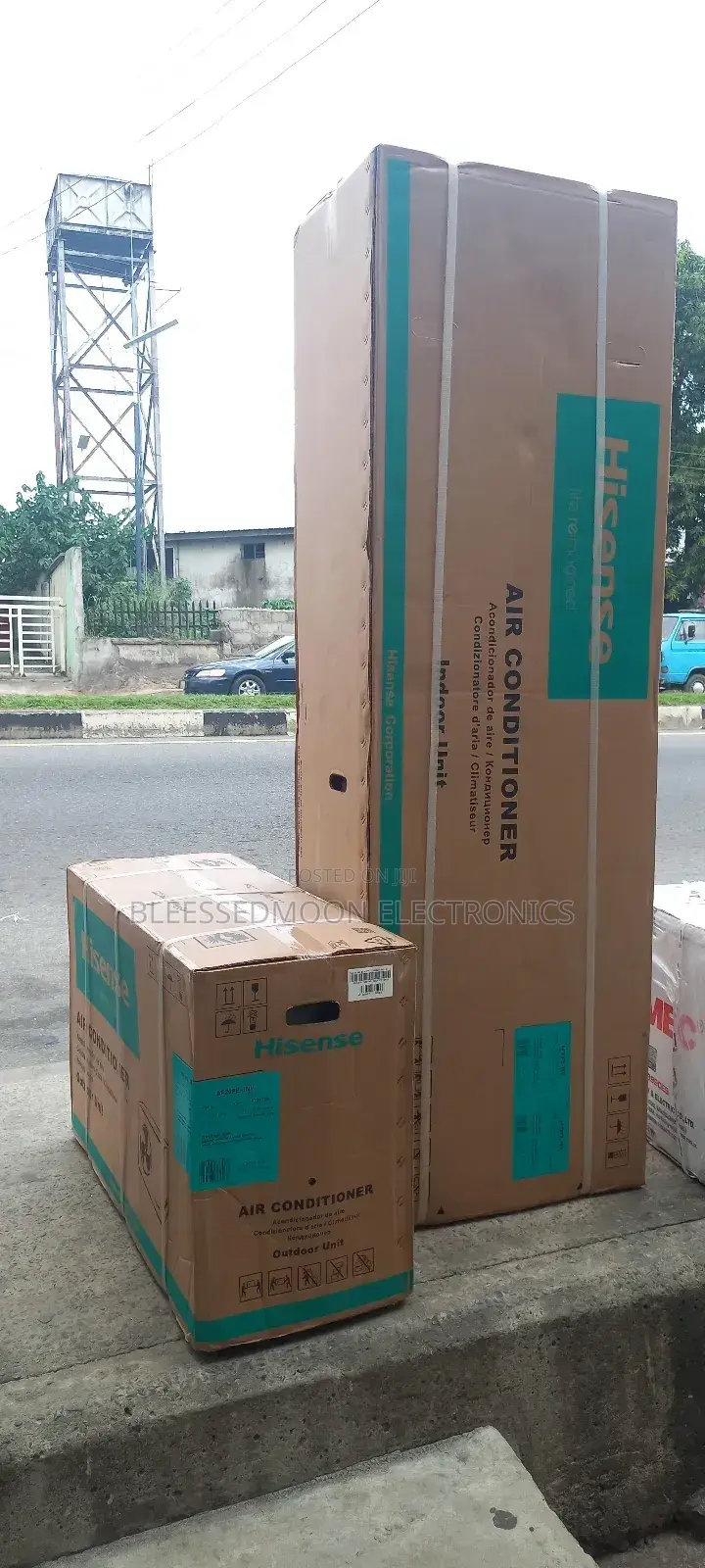 Hisense Expert Inverter Standing Unit Ac 2hp With Installation Kits