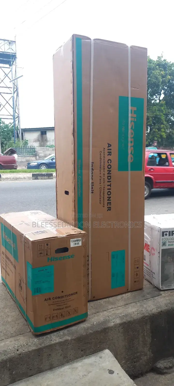 Hisense Expert Inverter Standing Unit Ac 2hp With Installation Kits