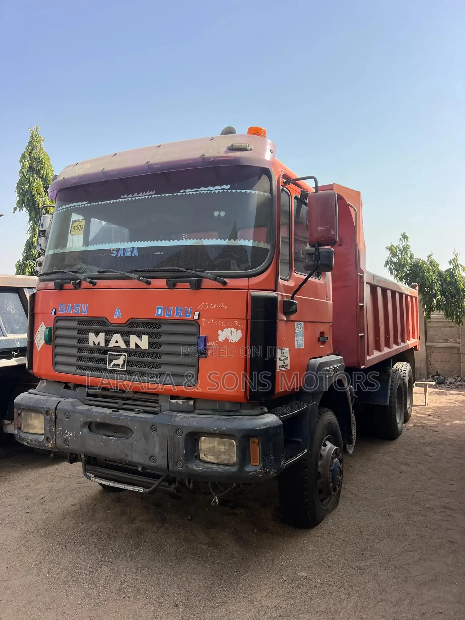 Man Disiel 2000 Orange