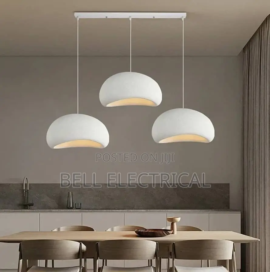 Nordic Wabi Sabi 3 Light Led Pendant