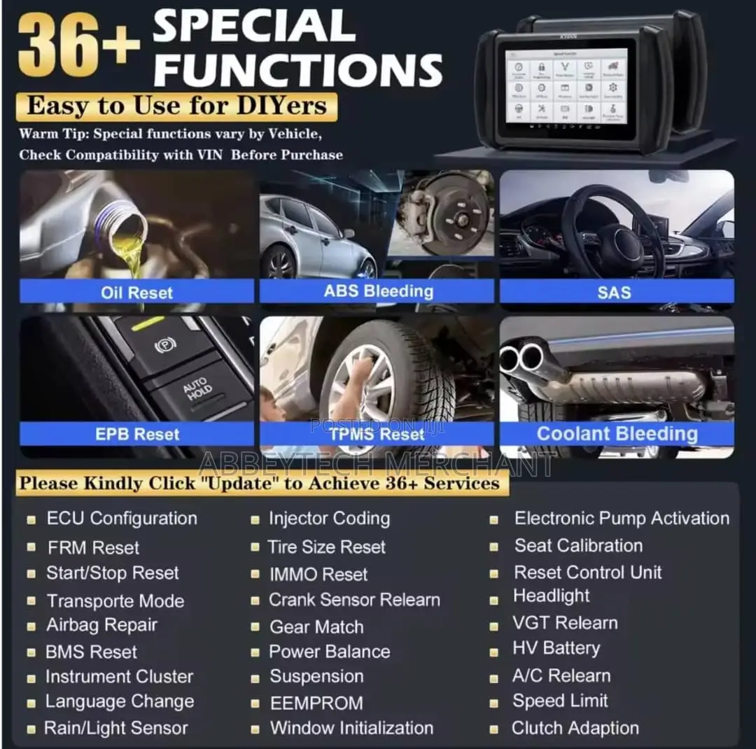 Professional Cars Scanner Xtool Inplus Ip819 Key and Ecu PRG