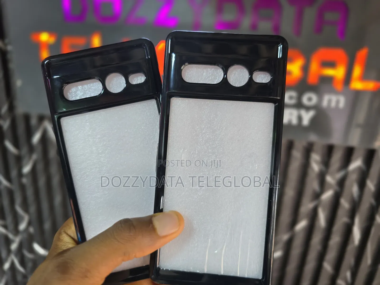 Google Pixel 7 Pro Transparent Black Case