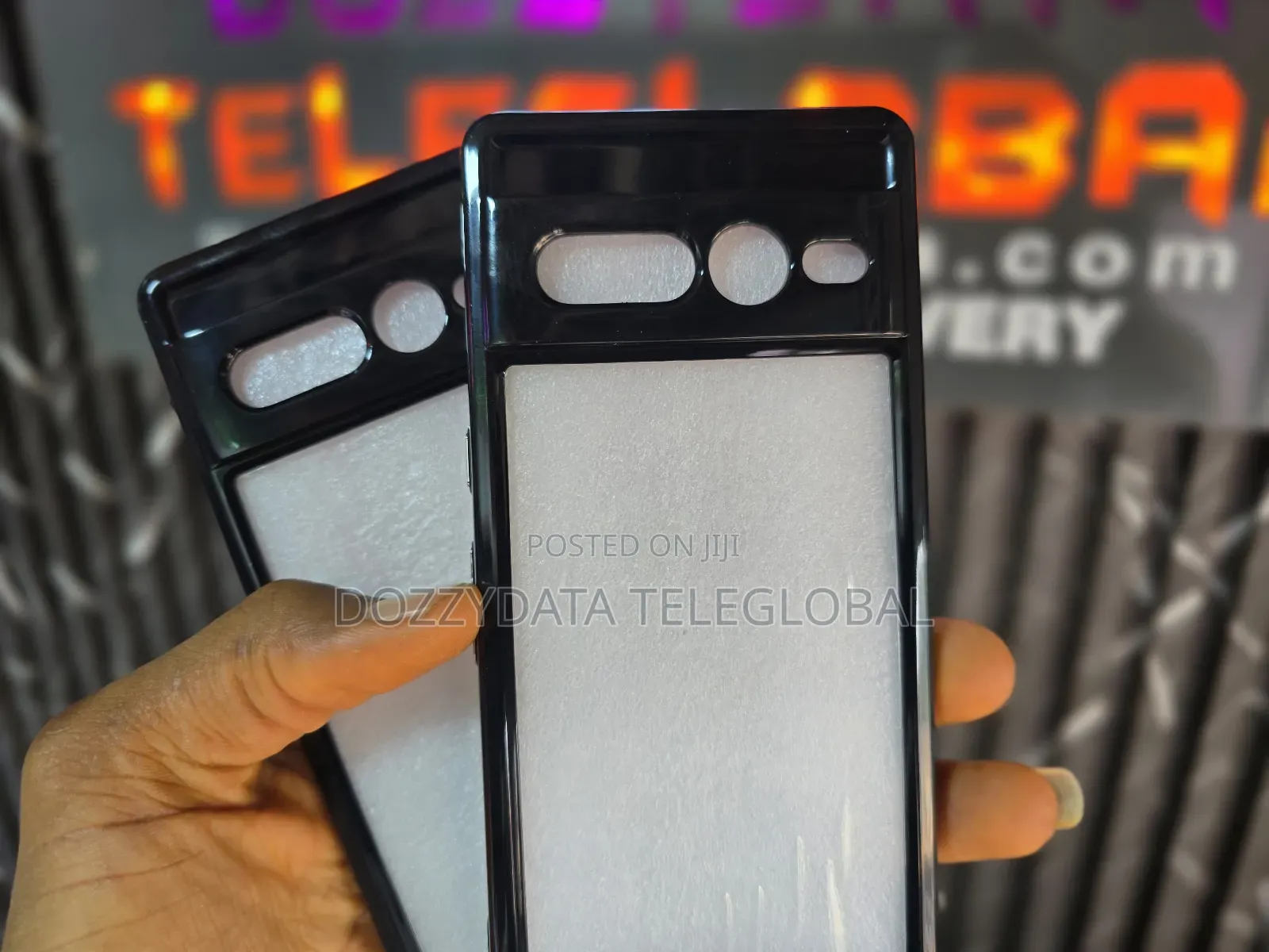 Google Pixel 7 Pro Transparent Black Case