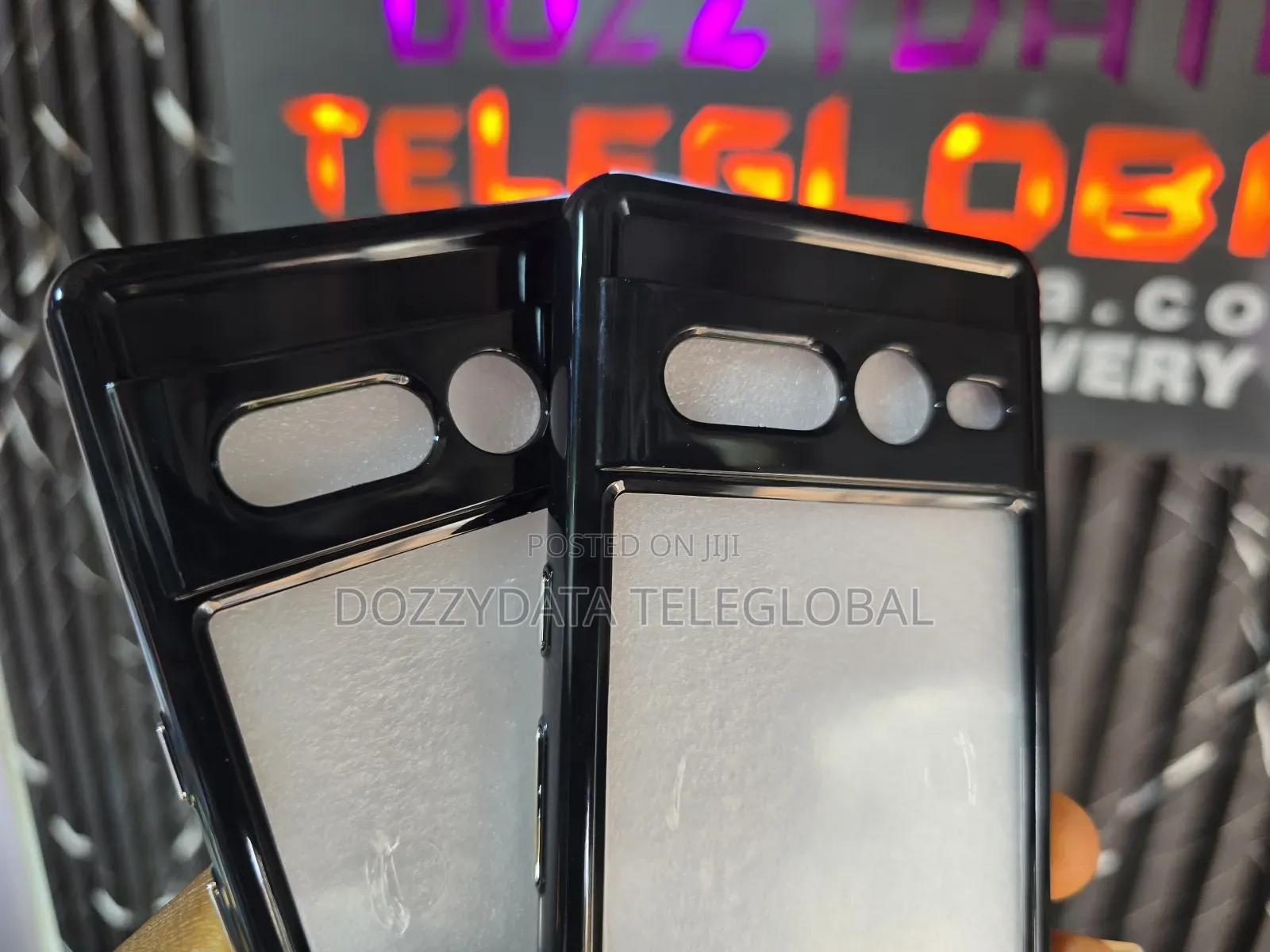 Google Pixel 7 Pro Transparent Black Case