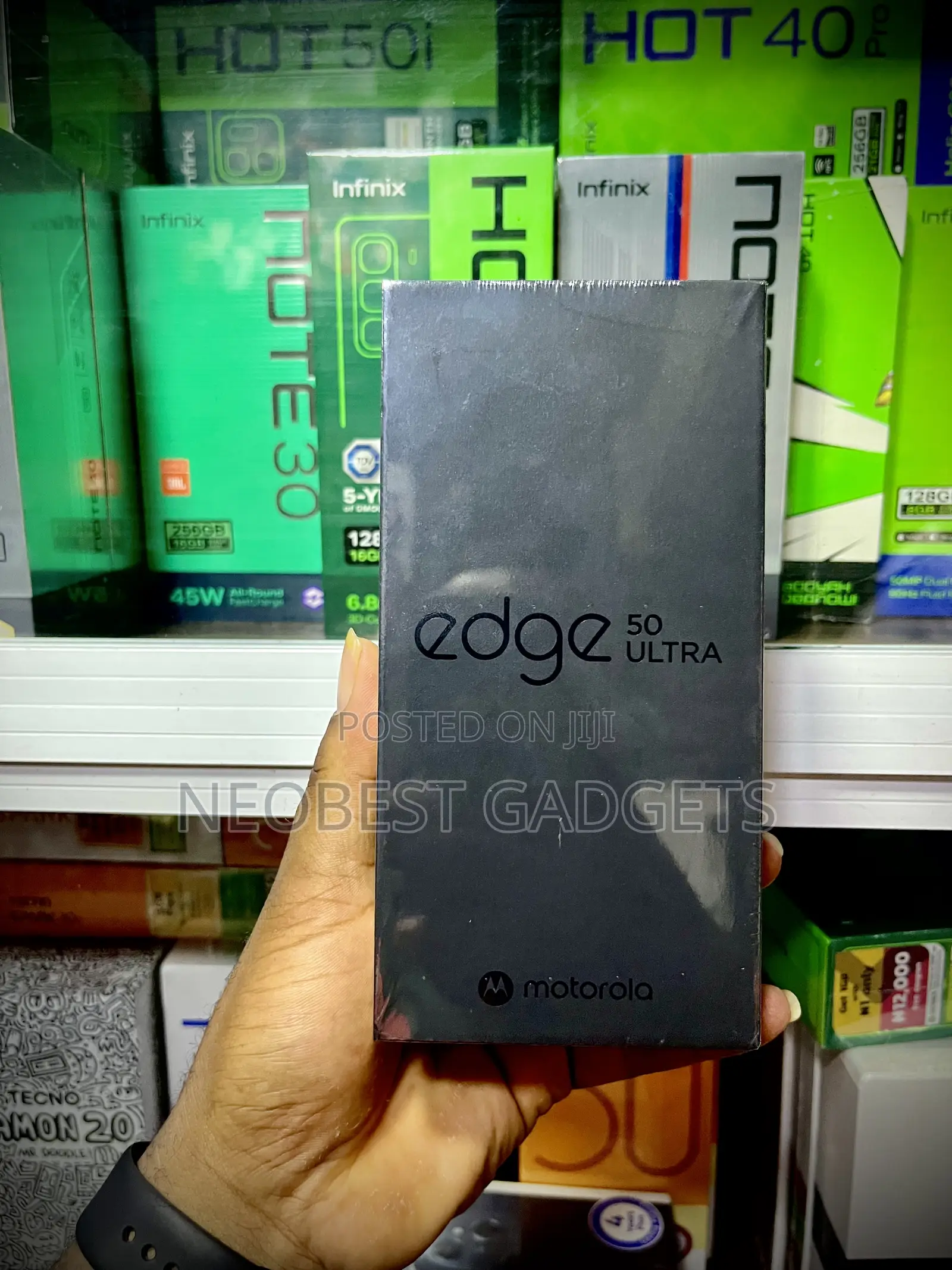 New Motorola Edge 50 Ultra 1 TB Gray