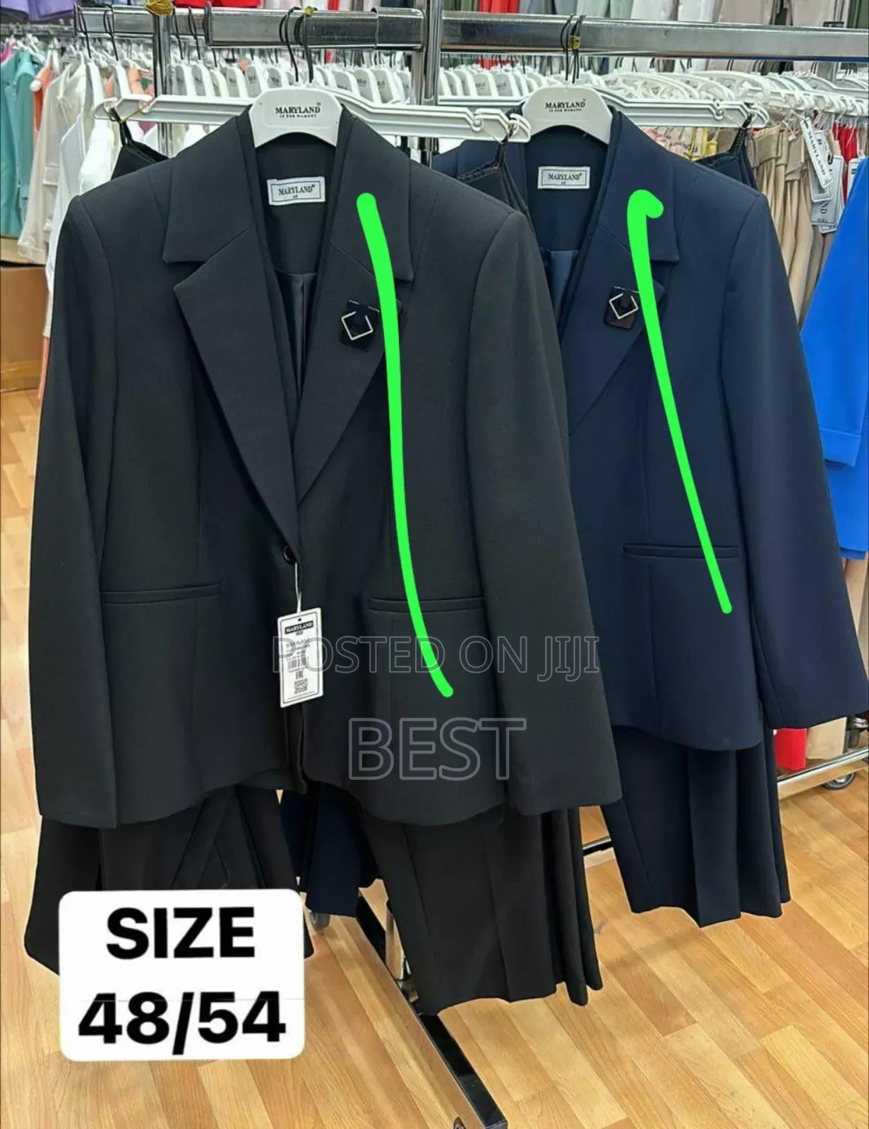 Female Turkish Plain Trousers Suit. Avl. In Different Colors