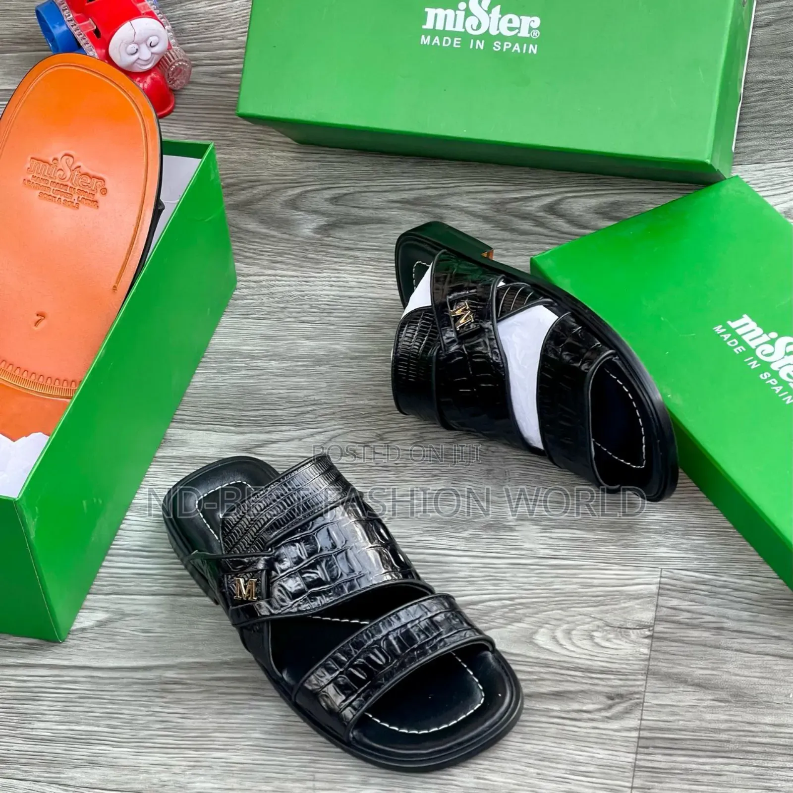 Pure Quality Leather Mister Slippers