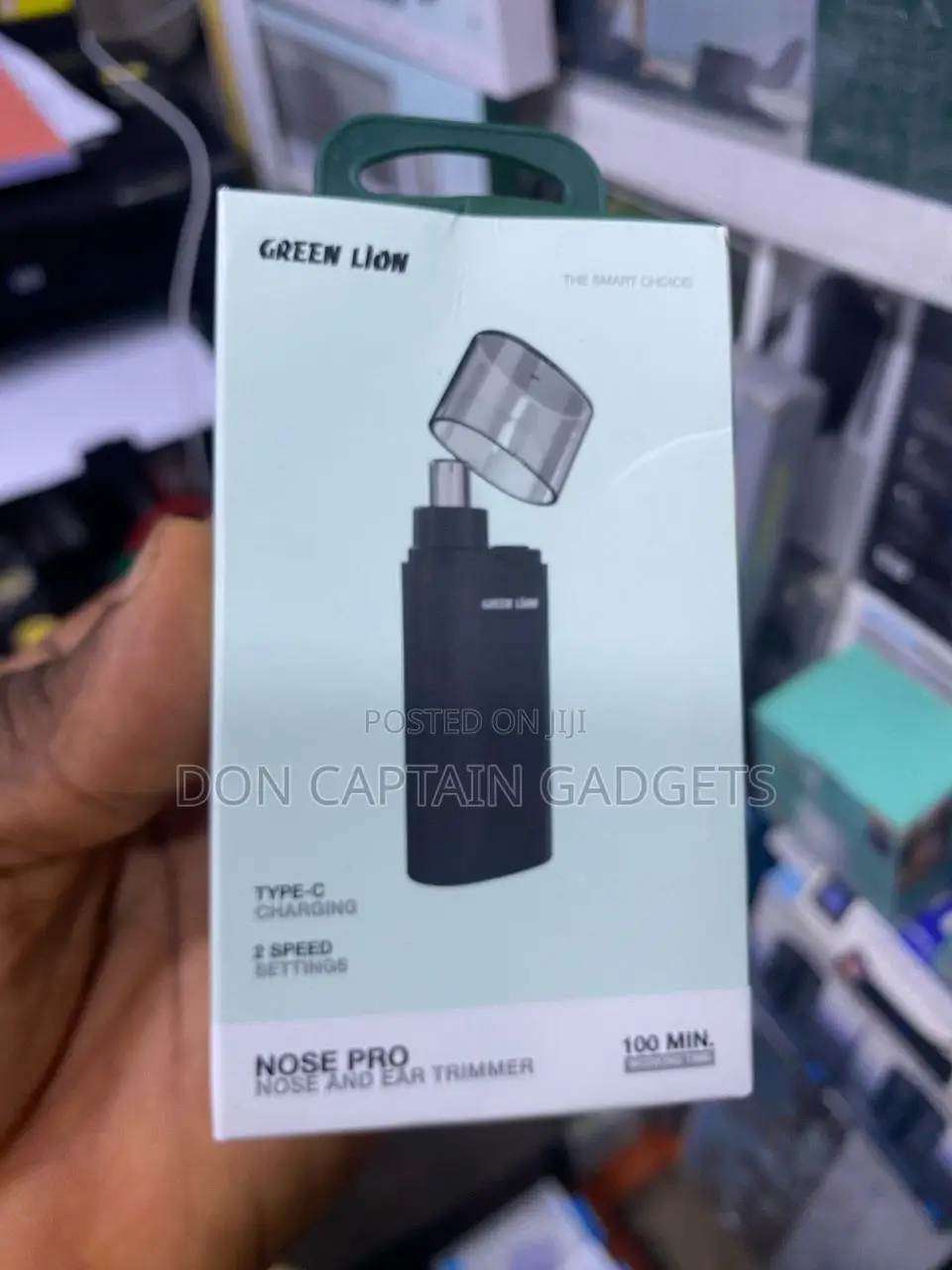 Green Lion Nose Pro Nose And Ear Trimmer