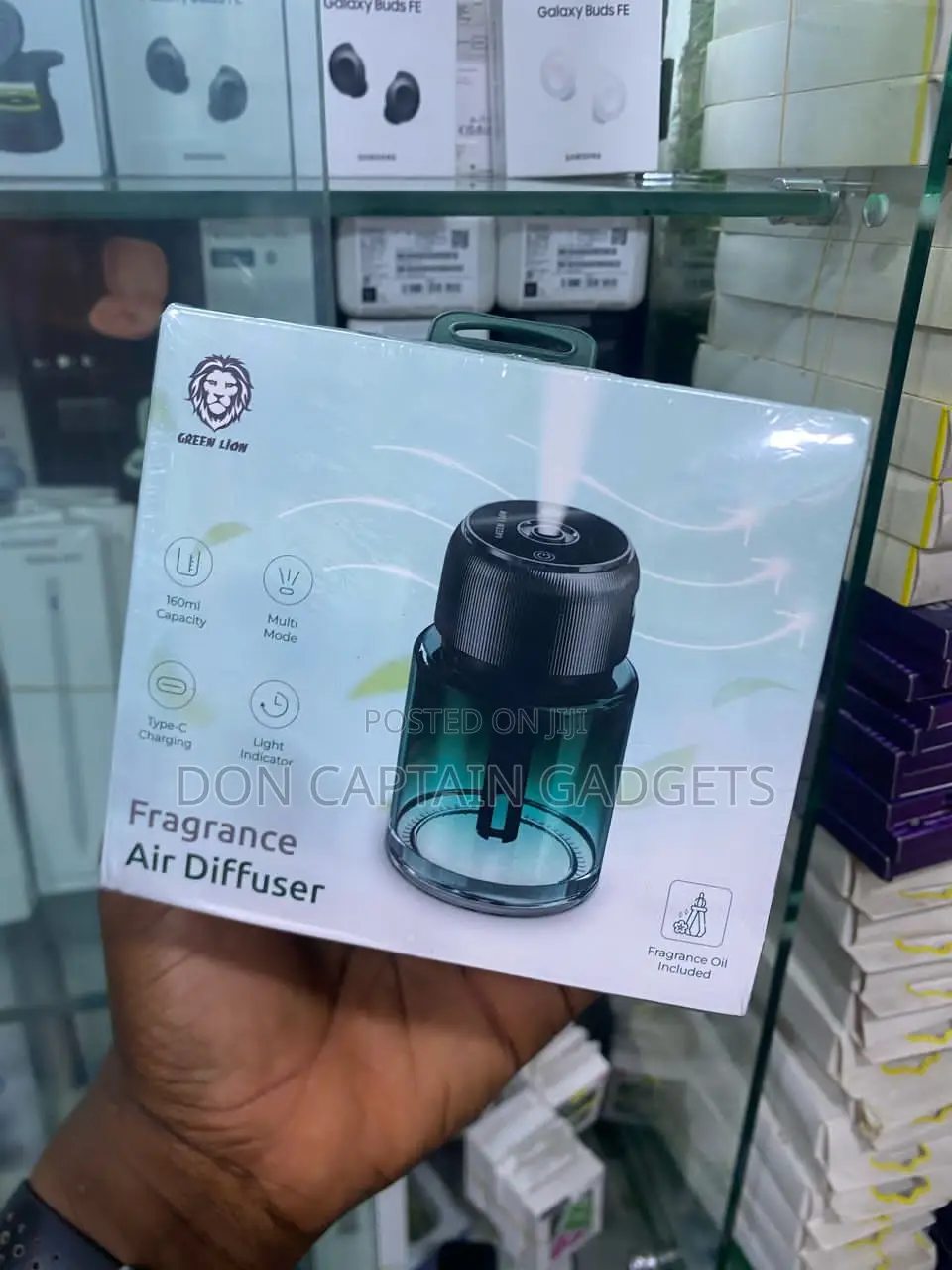 Green Lion Car Fragrance Air Diffuser
