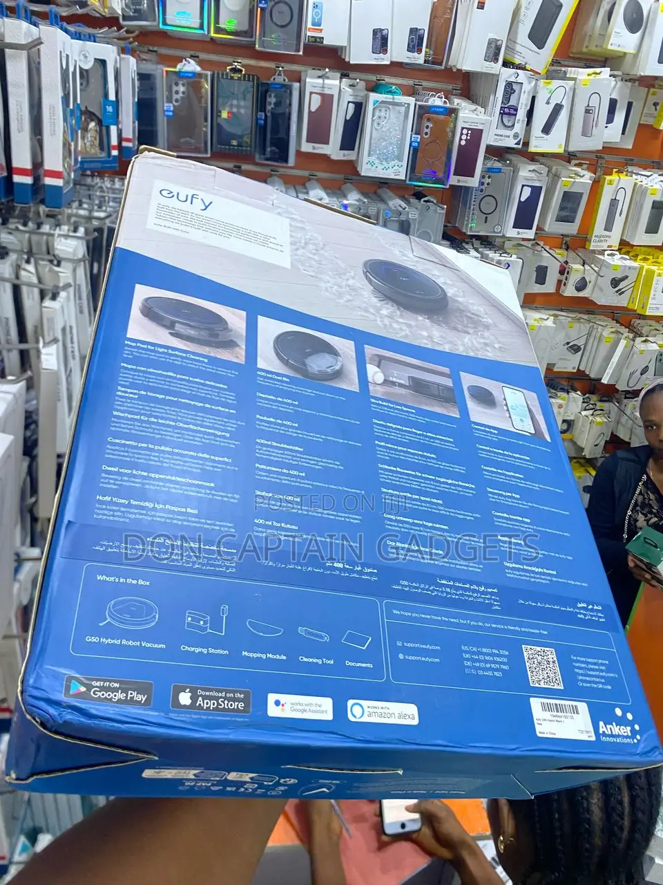 Anker Eufy G50 Hybrid Robot Vacuum and Mop