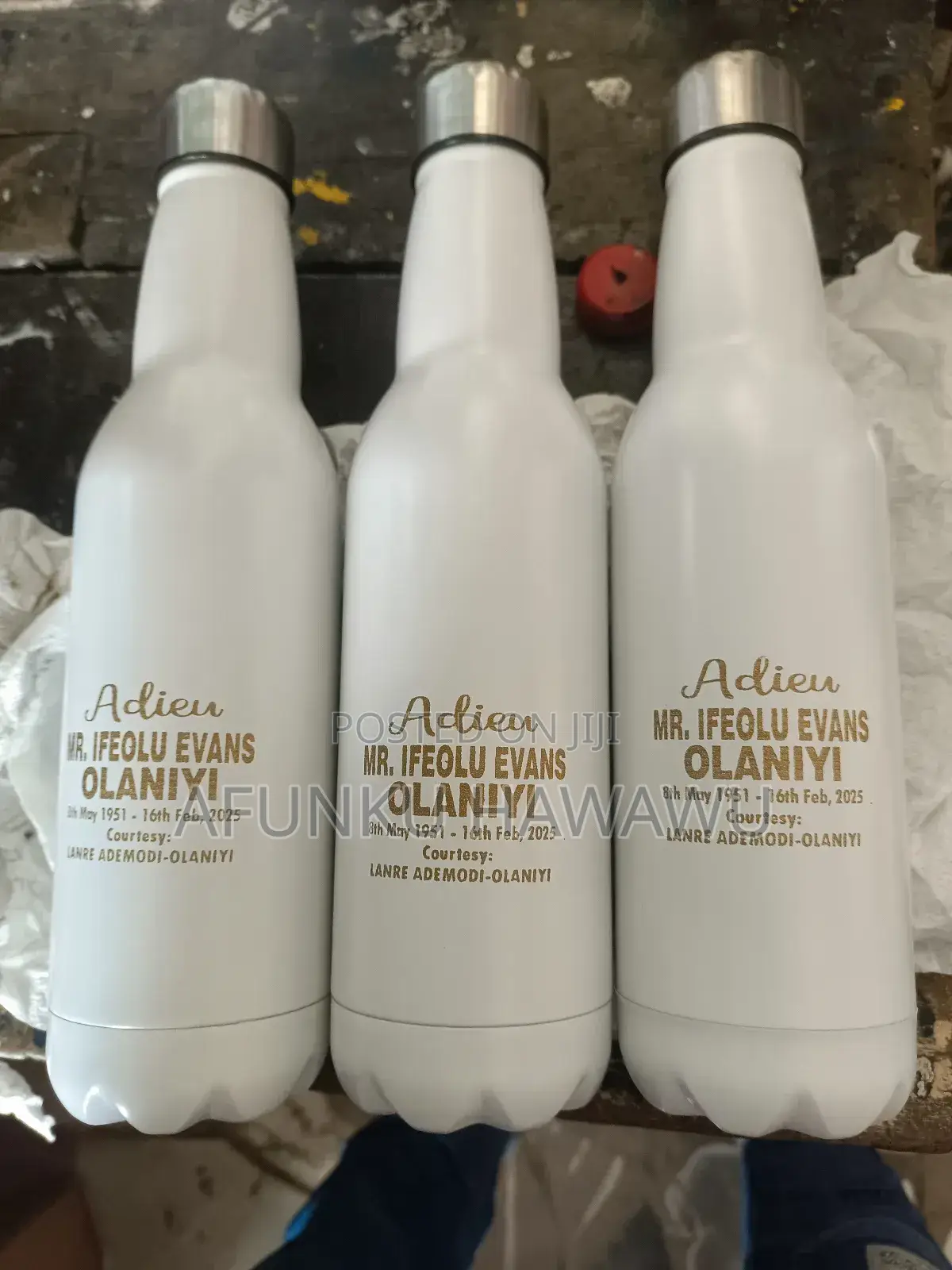Printing on Vacuum Water Flask
