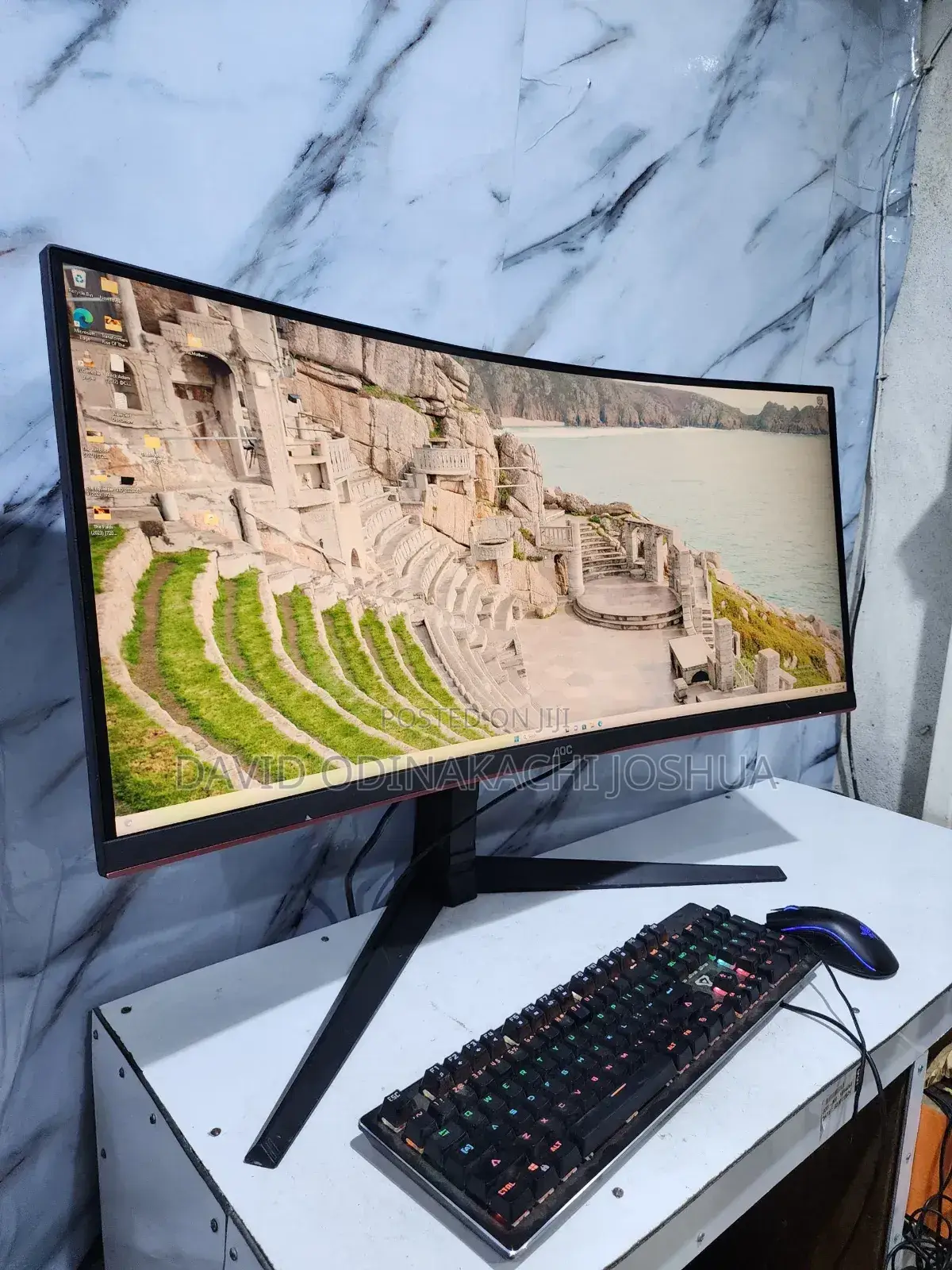 Aoc 34-Inch Frameless Curve 144hz Hdmi Monitor