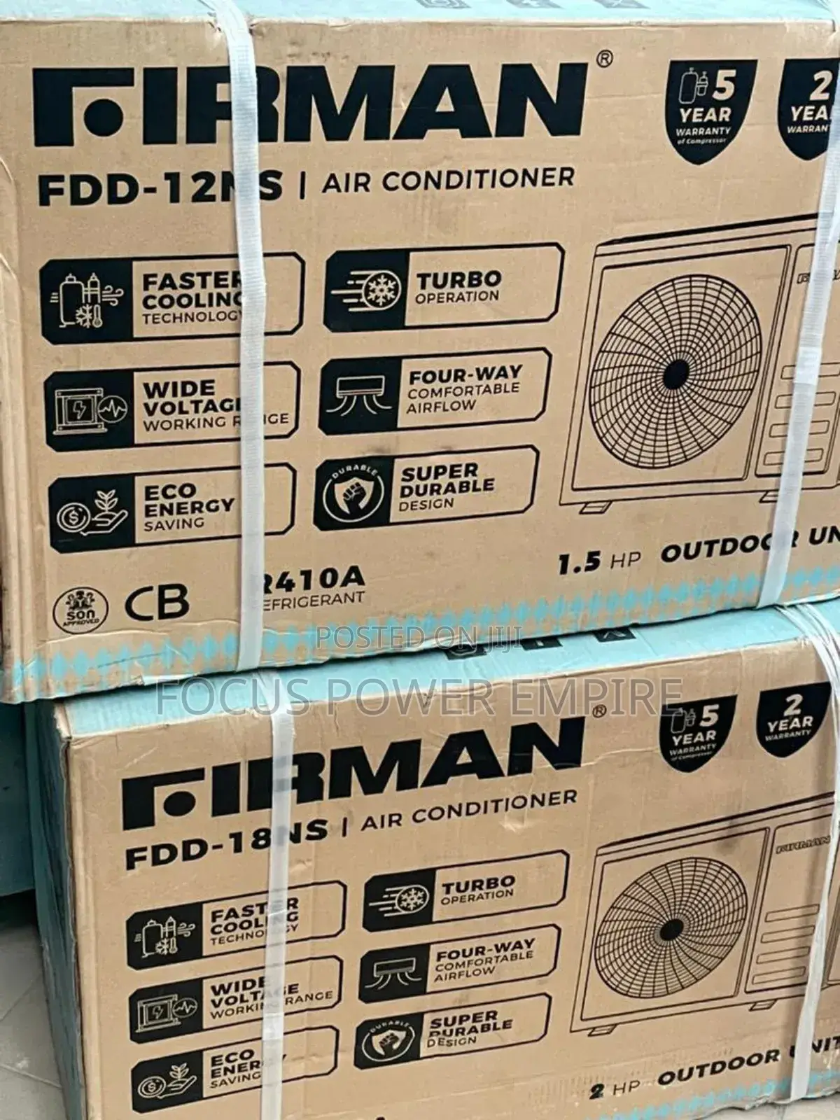 1.5hp Firman Inverter Ac Smart Copper With Complete Kits