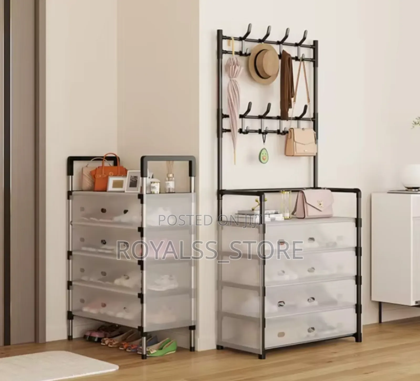Multifunction Shoe Rack With Cover