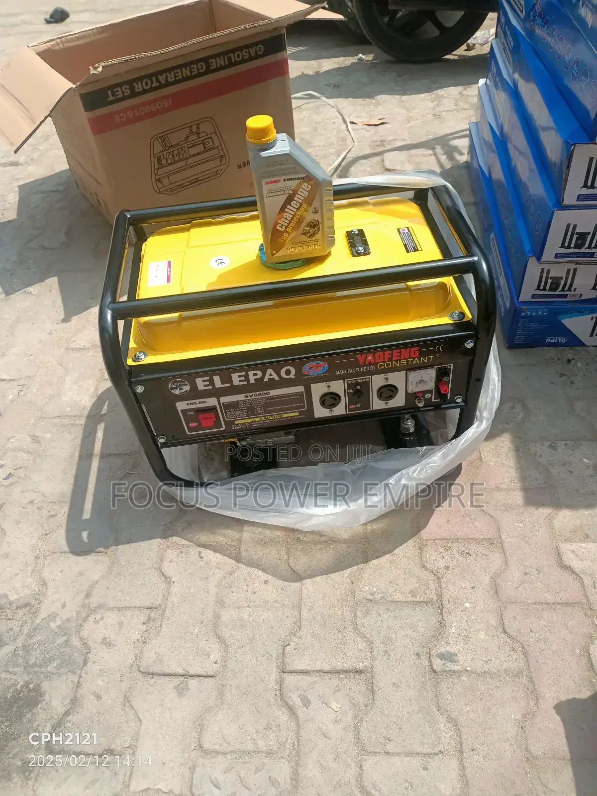 4.5kva of Original Elepaq Generator % Copper Coil Manual