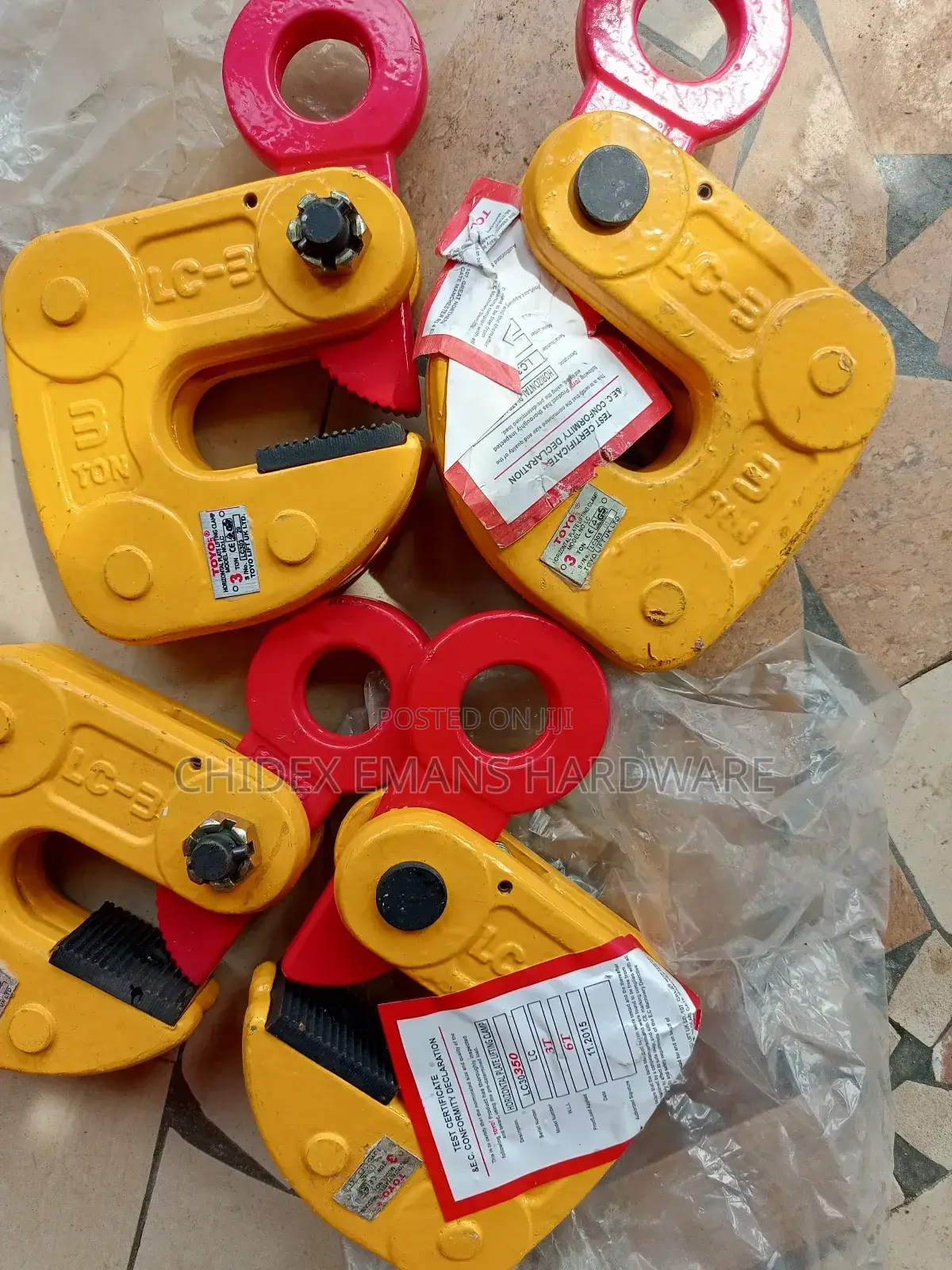 3ton Toyo Lifting Plate