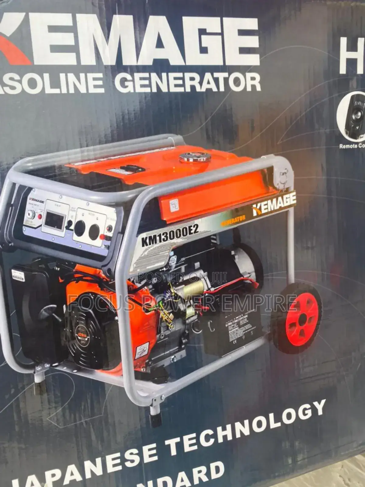 11.5kva of Original Kemage Remote Control Generator Silent