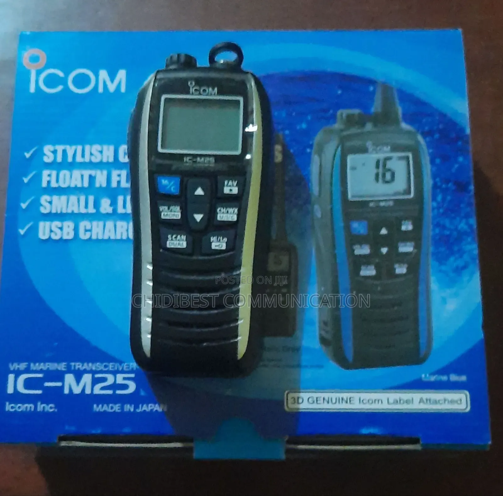 Icom _M25 Walkie Talkie Radio Is Available