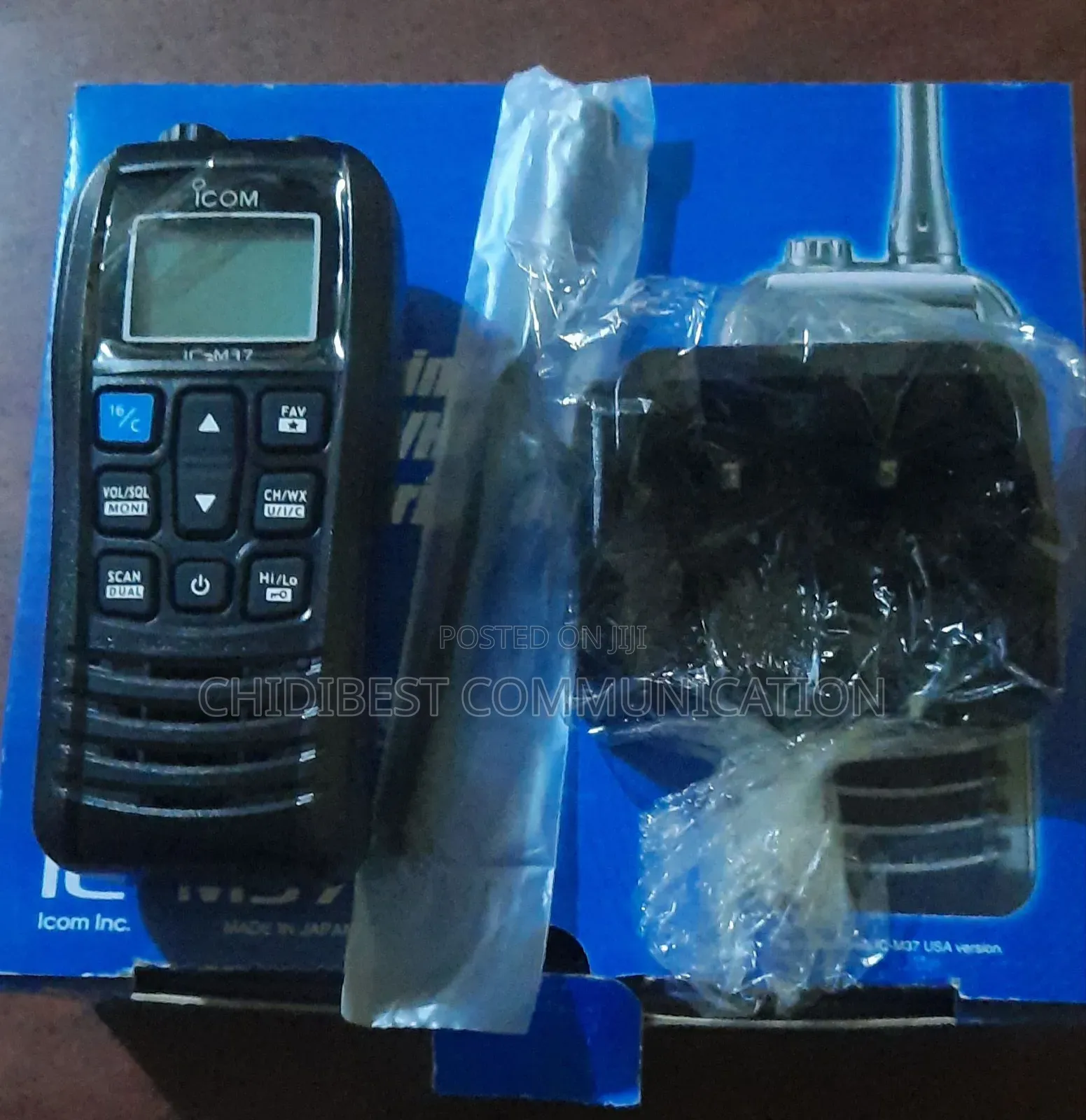 Icom _M37 Walkie-Talkie Radio Is Available