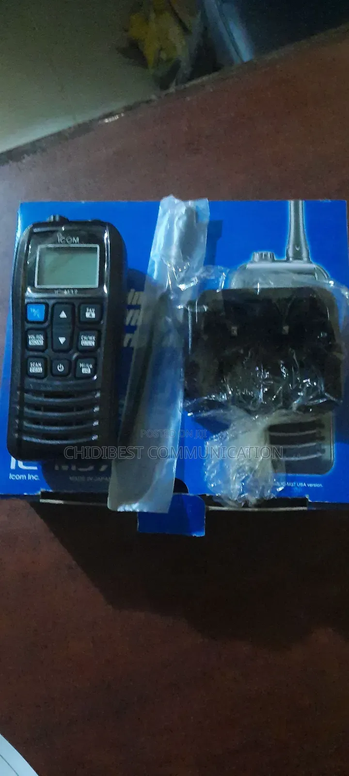 Icom _M37 Walkie-Talkie Radio Is Available
