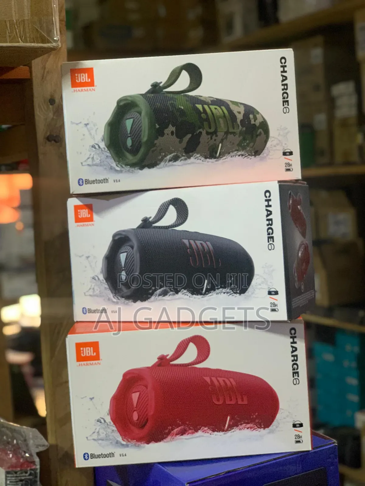 JBL Charge 6 Bluetooth Speaker