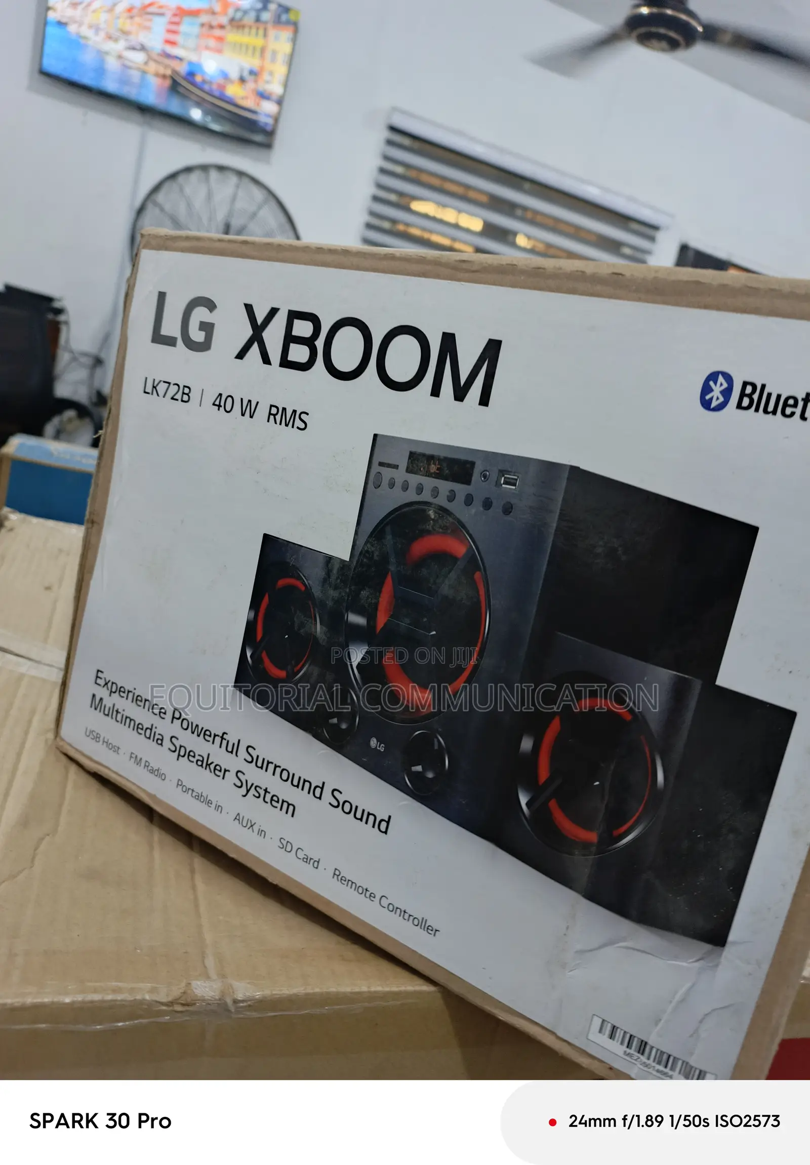 Lg 40w Xboom Mighty Home Theatre System | Aud 72b