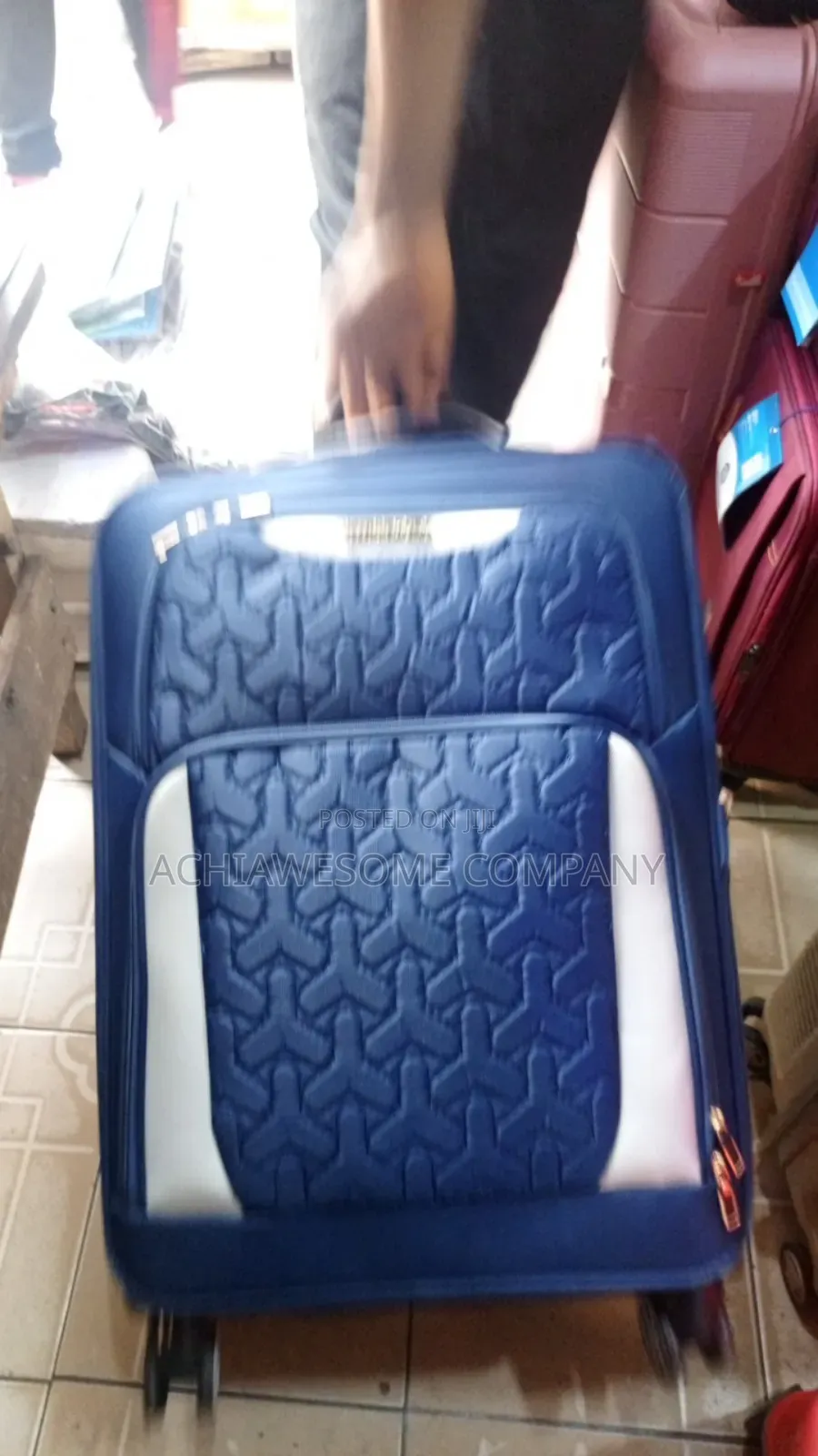 Set of 3 Blue Swiss Polo Luggage